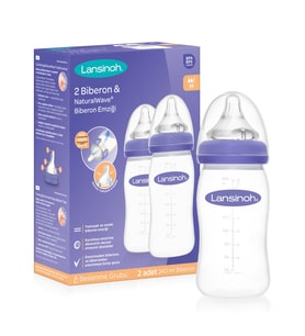 Lansinoh Natural Wave Biberon Seti 240 ml x 2 - Standart