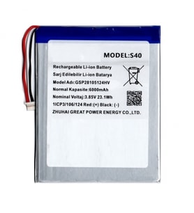 Casper Via S40 L40 Tablet İçin Batarya Pil 6000 mAh