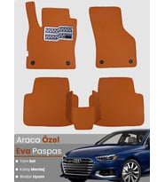 AUDİ A4 SEDAN (2016-2024) Uyumlu EVA Paspas Tam Set–Araca Özel,Su Geçirmez,Kolay Montaj
