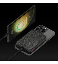 Sharge CarbonMag 10,000mAh Magsafe Destekli PowerBank - Siyah