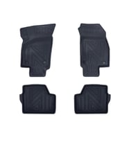 Opel Astra G 1998-2004 ile Uyumlu Carbon Desenli Ultra Premium Havuzlu Oto Paspas (Çok Renkli)