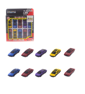 Oyuncak Araba Seti 10 Lu Set 7 Cm