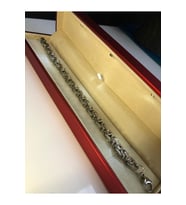 6mm Kral Beyaz Renk Erkek Çelik Bileklik • Işıklı Kutuda • Sevgiliye • Eşe • Babaya • Bileklik