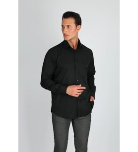 LORENZO MAZZOLİ GAB R 500 SİYAH ERKEK GÖMLEK