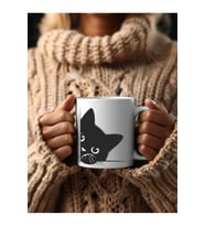 Kedi Görselli Özel Tasarım Seramik Kupa Mug - Hediyelik Kupa Bardak