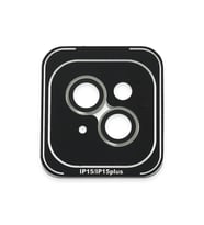 Northcity Apple iPhone 15 ile Uyumlu PVD Metal Kamera Lens Koruyucu - Yeşil