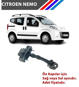 OTOZET Citroen Nemo Ön Kapı Gergisi Adet Yan Sanayi 2007 - 2017