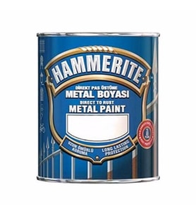HAMMERİTE METAL BOYASI DÜZ GRİ 0,75 LT