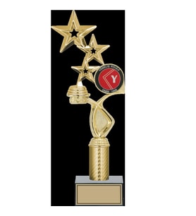 ODAK KUPA - Figürlü Kupalar - Yıldız Figürlü Kupalar FG-015 C - 37 cm