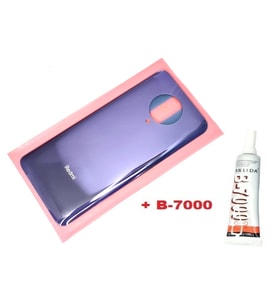 Xiaomi POCO F2 PRO Arka Kapak Batarya Pil Kapağı (CAM+B-7000) MOR