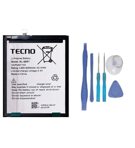 Tecno Pova Uyumlu Pil Sıfır - Servis + TAMİR SETİ
