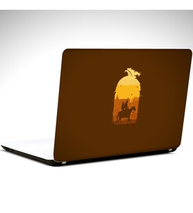 At Minimal Laptop Sticker 13 İnch (34X24CM)