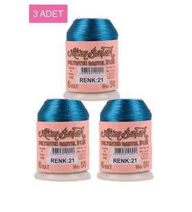 3 Adet Altınbaşak Oya ve Dantel İpi 20 gr - Royaleks - No: 021