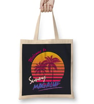 Welcome To Sunny Magaluf Bez Çanta Uzun Saplı