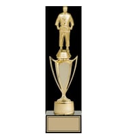 ODAK KUPA - Figürlü Kupalar - Judo / Karate Figürlü Kupalar FG-040 C - 34 cm