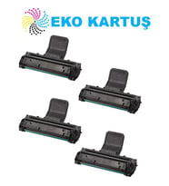 Eko Kartuş Samsung ML-1640 Mlt D108 Avantajlı Ekonomik 4'lu Muadil Toner (Siyah)
