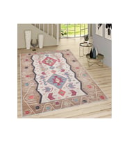 Rovigo Home Dijital Baskı Yıkanabilir Kaymaz Taban Salon Halısı  RVG1722 (Bej)