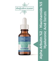 Lekeli Ciltler İçin Dolgunlaştırıcı Yüz Serumu Niacinamide 5% + Alpha Arbutin 2% Hyaluronic Acid 30 ml.