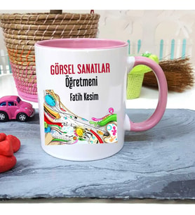 Görsel Sanatlar Öğretmenine Özel Öğretmenler Günü Hediyesi Kişiye Özel Kupa Bard