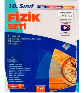 10. Sınıf Anadolu Lisesi Fizik Seti