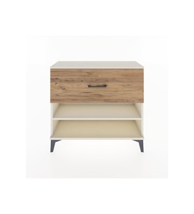Arges Şifonyer Tek Raflı Tek Çekmeceli 88x30x80 Aytaşı-Çam