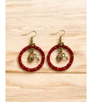 Handcraftedbyoz, Sevgililer Günü Özel, Küpe Serisi (Gold)