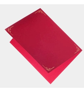 Karton Diploma, Sertifika Kabı (Bordo)