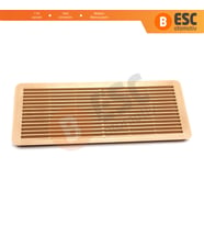 Mercedes W202 W203 W208 W209 W210 W211 W215 W219 için Sunroof Tavan Panjur Havalandırma Izgarası Bej