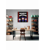 Mezuniyet Hatırası Temalı Fotoğraf Panosu Branda 100x100