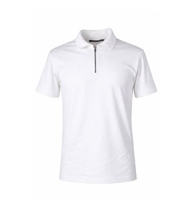 Trender Fermuarlı Ekru Erkek T-Shirt 2738