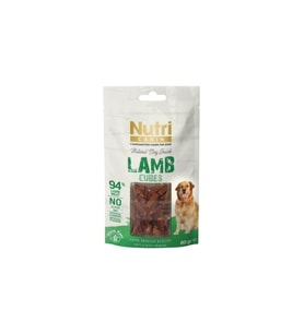Nutri Canine Nutri Canin Lamb Cubes Tahılsız Kuzu Küpleri Köpek Ödülü 80gr