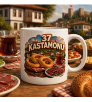 37 Kastamonu Yöresel Sofra ve Şehir Temalı Kupa