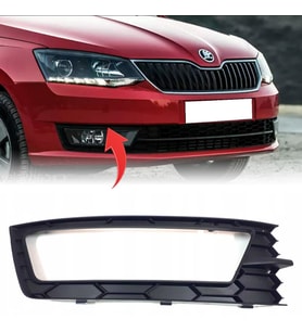Skoda Rapid Sağ Sis Kapağı Sisli 2013-2018 5JA807682