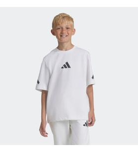 adidas JJ4144 J ZNE TEE Çocuk T-Shirt (Beyaz)