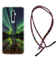 Oppo Reno 2Z 4 Lite 4 Pro 5 6 7 A31 Kılıf Boyun Asklı Rasta Silikon Kuzey Işıkları 1327
