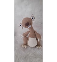 Buz Devri Sid Amigurumi Organik Oyuncak