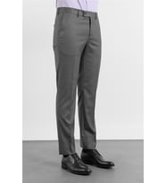 Siyah - Haki Yan Cep Kendinden Desenli Comfort Fit Classic Pantolon 1003255177