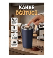 Paslanmaz Çelik Kahve ve Baharat Öğütücü Ayarlanabilir Çekim Seviyeli