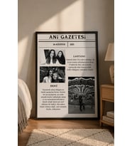 Kişiye Özel Anı Gazetesi Poster