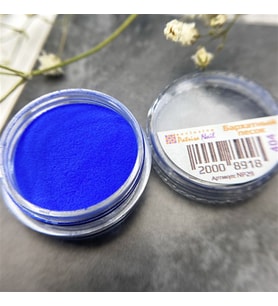 Lacivert Rengi Akrilik Toz #404 5 Gr - Protez Tırnak ve Nail Art İçin Profesyonel Renkli Akrilik Pudra