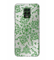 Xiaomi Redmi Note 9 Pro  Kamera Korumalı Kapak Nostalji Desen Tasarımlı Şeffaf  Kılıf