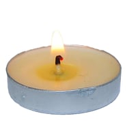Ksmart Tea Lights Beyaz Mum 5 Adet 