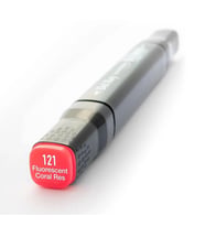 DEL REY TWIN MARKER F121 FLUORESCENT CORAL RED