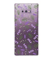 PrintiFy Samsung Galaxy Note 9 ile Uyumlu 1mm Slim Fit Water Color 3 Baskılı Şeffaf  Kılıf