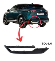 Nissan Qashqai Tampon Çıta Arka Sol 2024-2026 Siyah