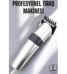 Mey İthalat® Erkeklere Özel Şarjlı Saç Sakal Kesme Tıraş Makinesi Seti