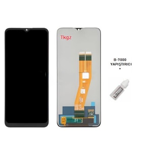 Tkgz - Samsung Galaxy A04E - SM-A042 Uyumlu Lcd Ekran Dokunmatik Servis + B-7000