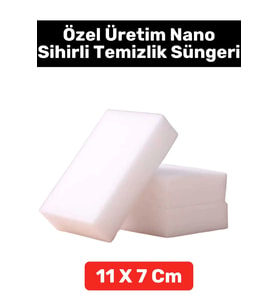 Özel Üretim Yüksek Kaliteli Nano Teknoloji Mutfak Lavabo Otomobil Sihirli Temizlik Süngeri 1 Adet