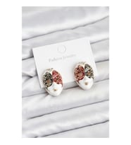 Mey İthalat® Maske Model Pirinç Kadın Küpe