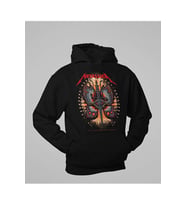 Tasarım Rock Metal Müzik Grubu Baskılı Unisex Oversize Metallica Hoodie